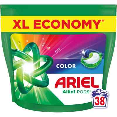 Капсули для прання Ariel Pods All-in-1 Color Для кольорового 38 шт. (8700216765268) Вінниця