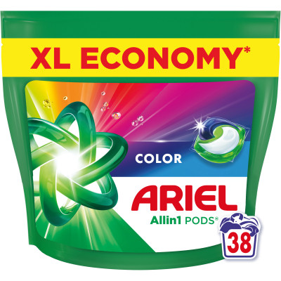 Капсули для прання Ariel Pods All-in-1 Color Для кольорового 38 шт. (8700216765268) Вінниця - фото 2