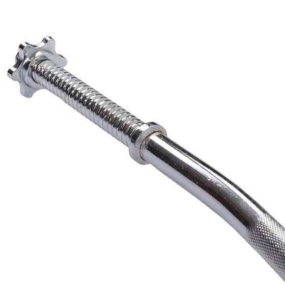 Гриф Z-образный 1.2 м с диаметром 25 мм хромированный Киев