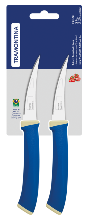 Набор ножей TRAMONTINA FELICE blue, 2 предмета (6852756) Киев