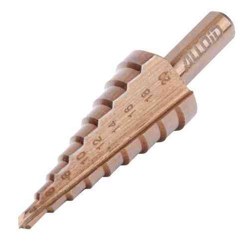 Alloid Pro. Свердло ступеневе по металу кобальтове Р6М5К5, 4-20мм Одесса