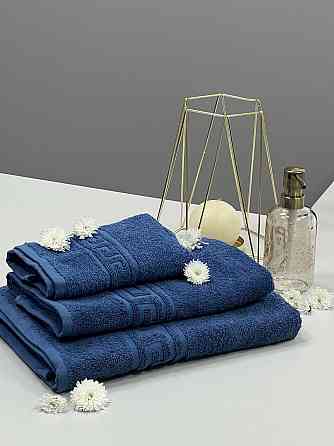 Махровое полотенце Ideal Textile Greek 33х60 см синий (56860581) Черновцы