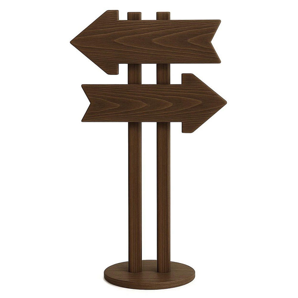 Напольная стрелка-указатель 