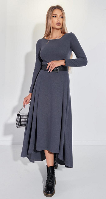 Стильное тёплое платье (46) Киев - изображение 4