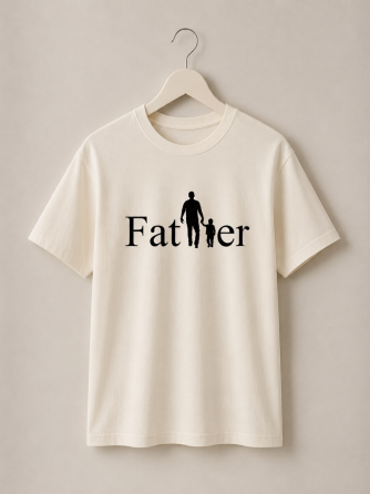 Футболка для папы «FATHER Happy Father Day» | Подарочный дизайн Графитовый, L Черновцы