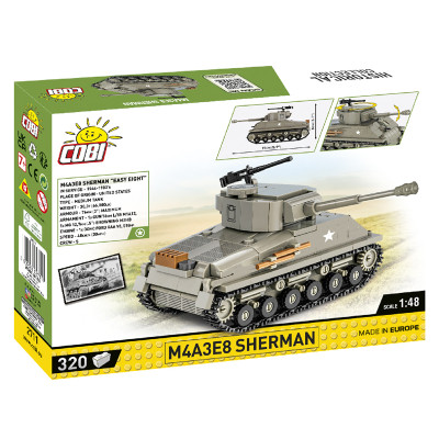Конструктор Cobi Вторая Мировая Война Танк M4 Шерман, 320 деталей (COBI-2711) Винница - изображение 2