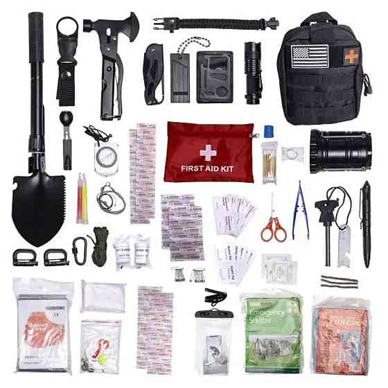 Lugi Туристичний набір інструментів для виживання 22х17х15 см Lugi HP-D-4 Київ