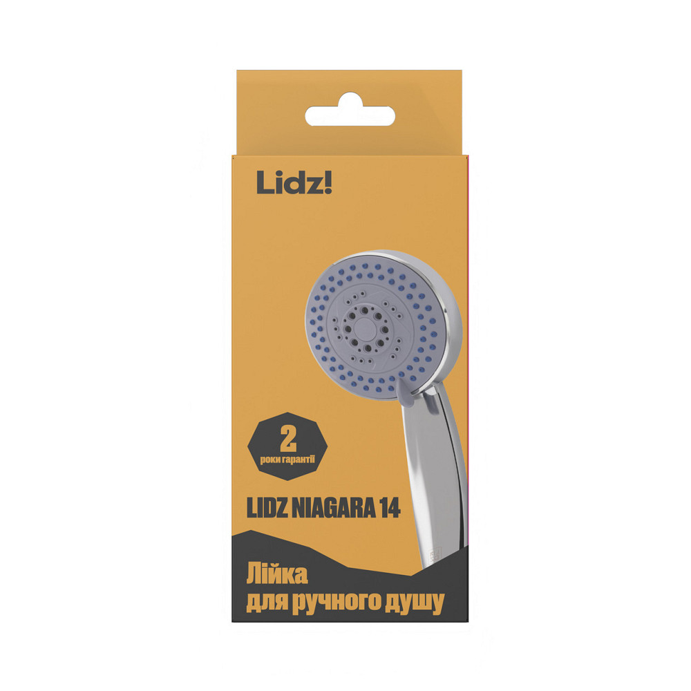 Лійка для ручного душу Lidz Niagara 14 95 мм округла LDNIA14CRM35465 Chrome Київ - фото 6