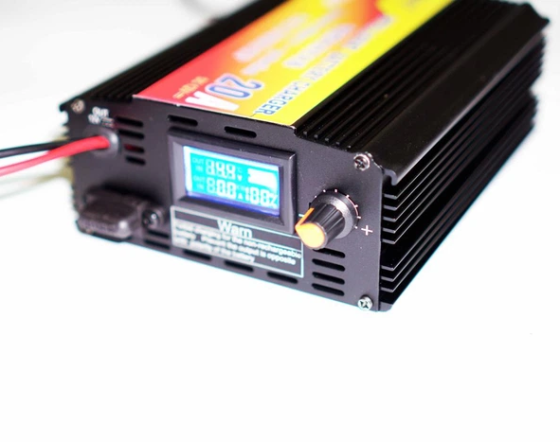 Зарядное устройство для аккумуляторов UKС MA-1220A 12 V 20 A (для свинцово-кислотных АКБ) + LCD импульсный Черный Киев