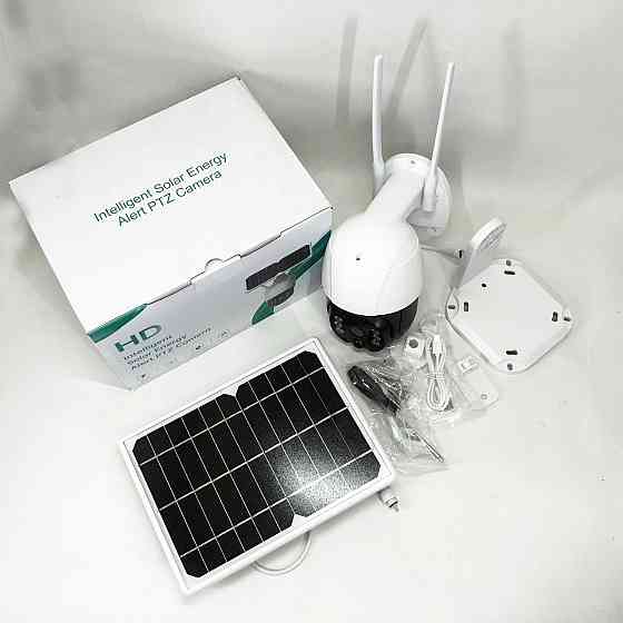 Видеонаблюдения наружное SF-W08-03 SOLAR PANEL 3 Мп, Беспроводная ip камера с функцией записи OG-75 Львов