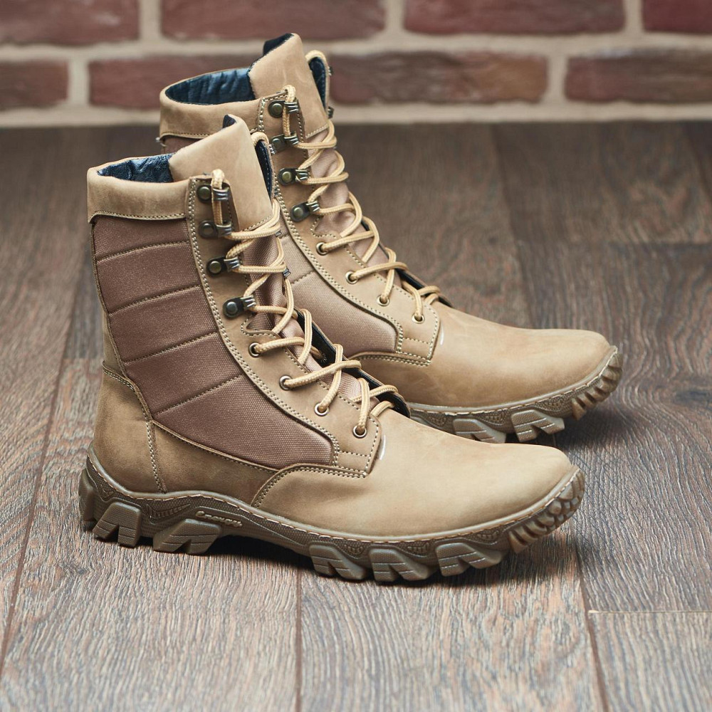 Тактичні берці 103-ТБ койот - демісезонні, міцні, полегшені, армійське взуття для ЗСУ та туризму Харків - фото 6