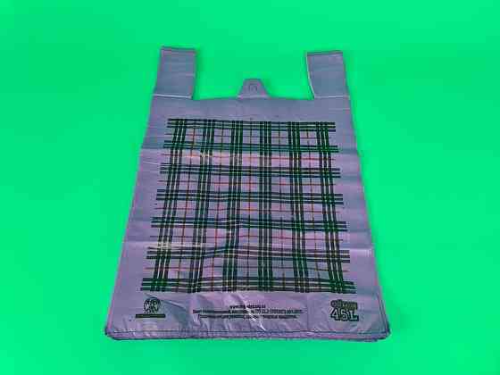 Пакет 40х60 "Клітка" Фіолетовий (50 шт.) Харків