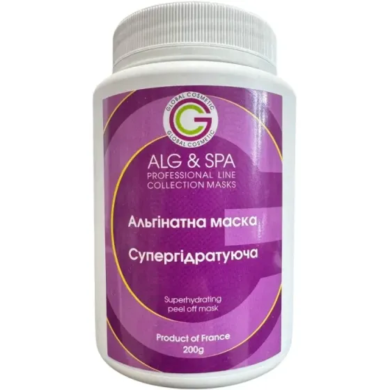 Супергідратуюча альгінатна маска для обличчя та тіла Superhydrating Peel off Mask ALG & SPA, 1 кг Дніпро