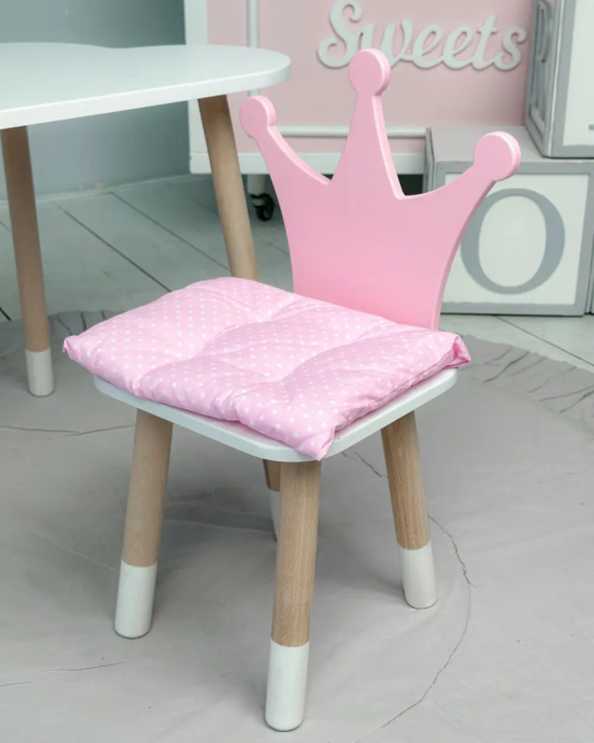 Мягкая подушка для детского стульчика, синяя Киев - изображение 10