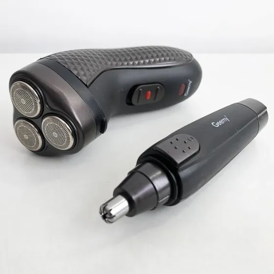 Електробритва 3в1 акумуляторна з триммером Gemei GM-7113, до 45 хвилин роботи, низький шум шуму Одеса