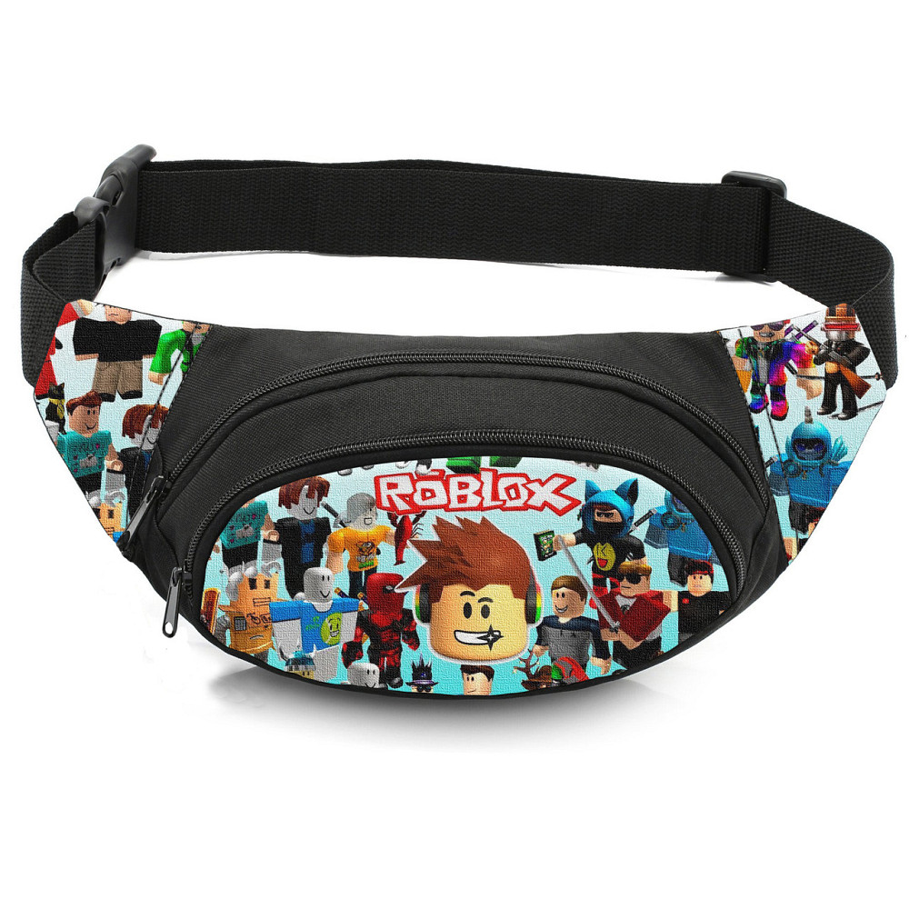 Сумка-бананка дитяча з принтом Roblox поясна сумка для хлопчика (4429) Київ - фото 1