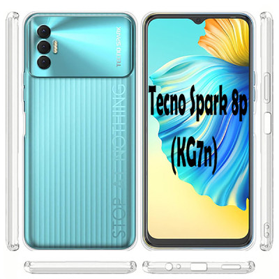 Чохол до мобільного телефона BeCover Tecno Spark 8p (KG7n) Transparancy (707628) Вінниця - фото 1
