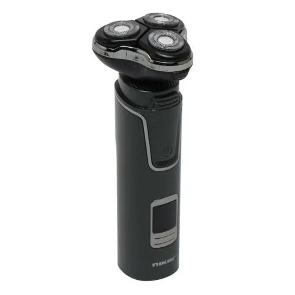 Электробритва RAF R11203 аккумуляторная с тремя головками, сухое бритье, триммер, черная, USB зарядка Одесса - изображение 3