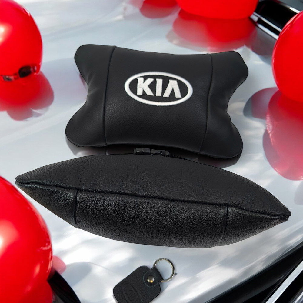 Подушка для поддержки головы в машине Kia, Подушки на кресло в авто, Сувенирные автомобильные подушки HG-49 Львов - изображение 8