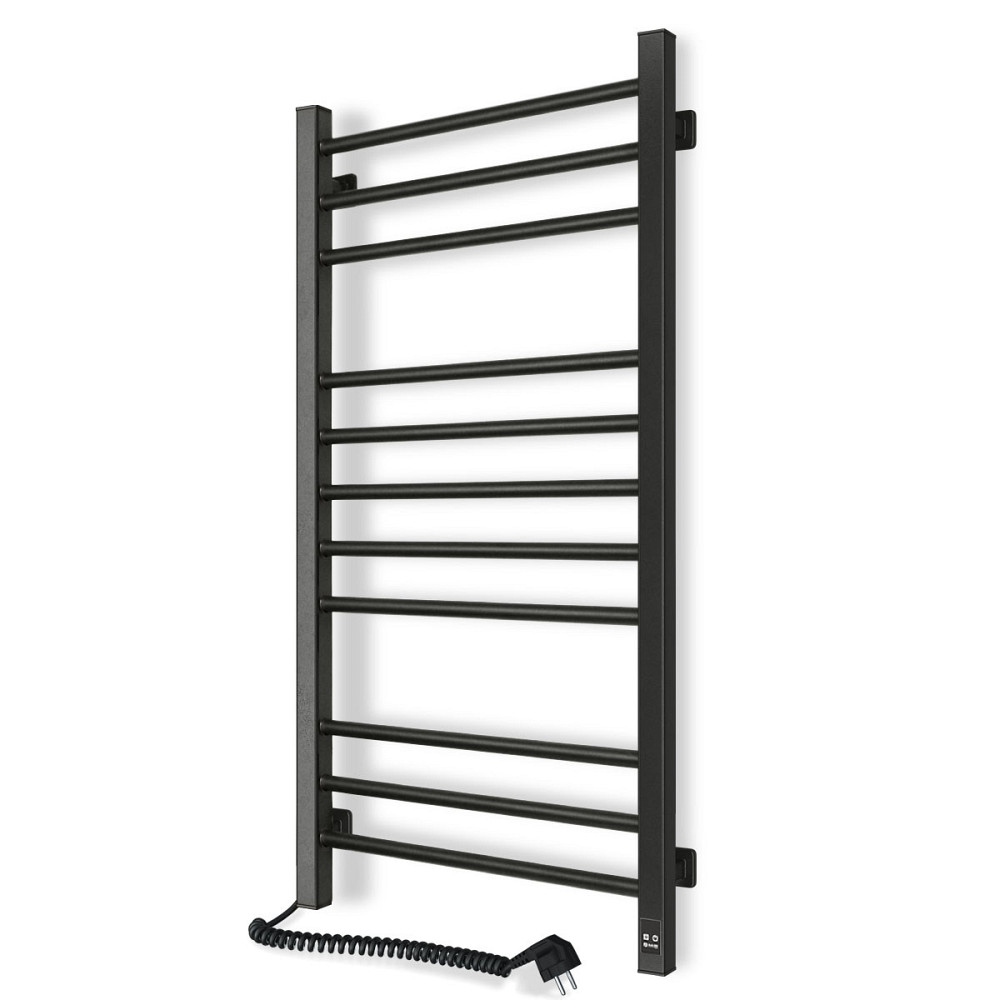 Полотенцесушитель электрический Navin Классик Квадро 500х1000 Sensor с таймером, черный Киев - изображение 2