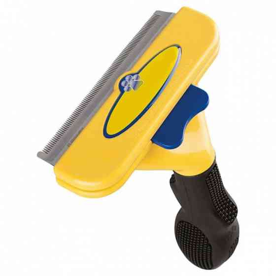 Фурминатор с кнопкой для кошек и собак лезвия 10 см Винница