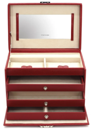 Скринька для коштовностей Friedrich Lederwaren Jolie 2.0 Червоний Київ