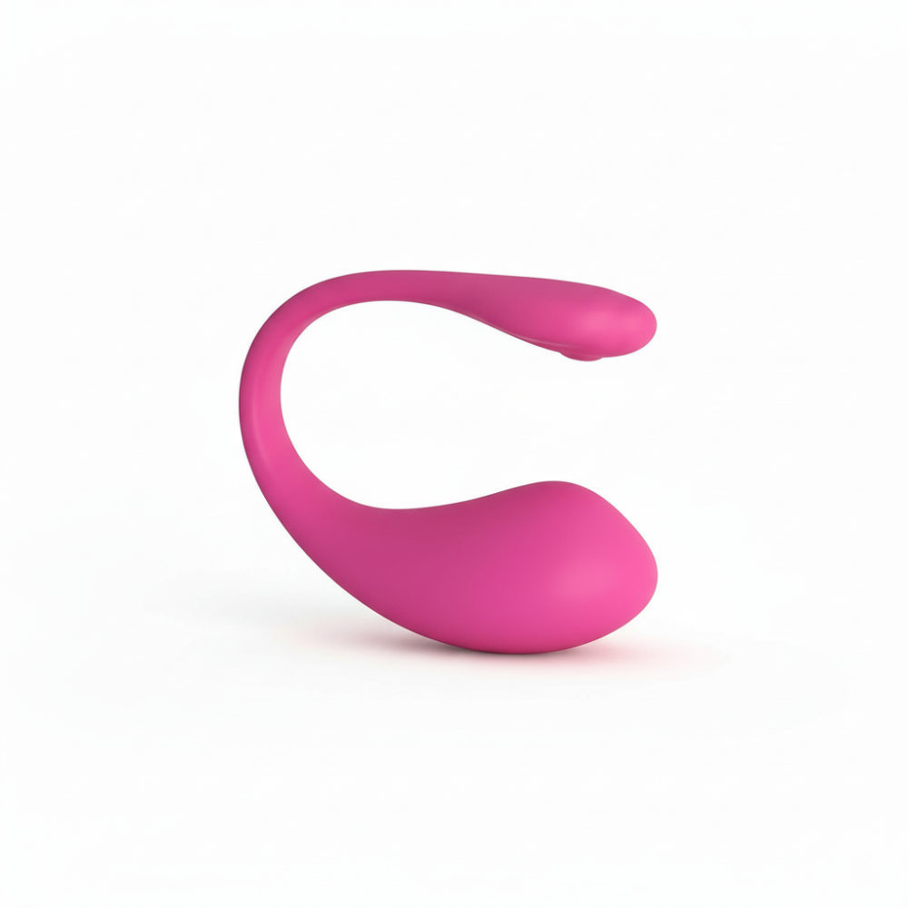 Смарт виброяйцо силиконовое Love Spouse USB вибратор с дистанционным управлением 9,5 см Розовый Винница - изображение 2