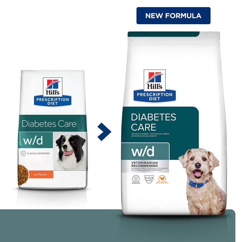 Hills Prescription Diet Canine w/d с курицей (Хиллс ПД Канин в/д) для собак при ожирении и сахарном диабете 10 кг Запорожье - изображение 1