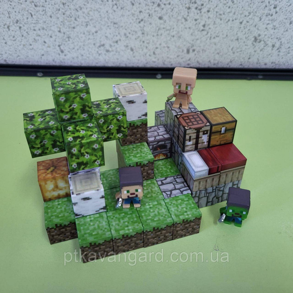 Конструктор магнітний майнкрафт 49 кубики магнітні блоки Dream World LZCK 028 Хмельницький - фото 3