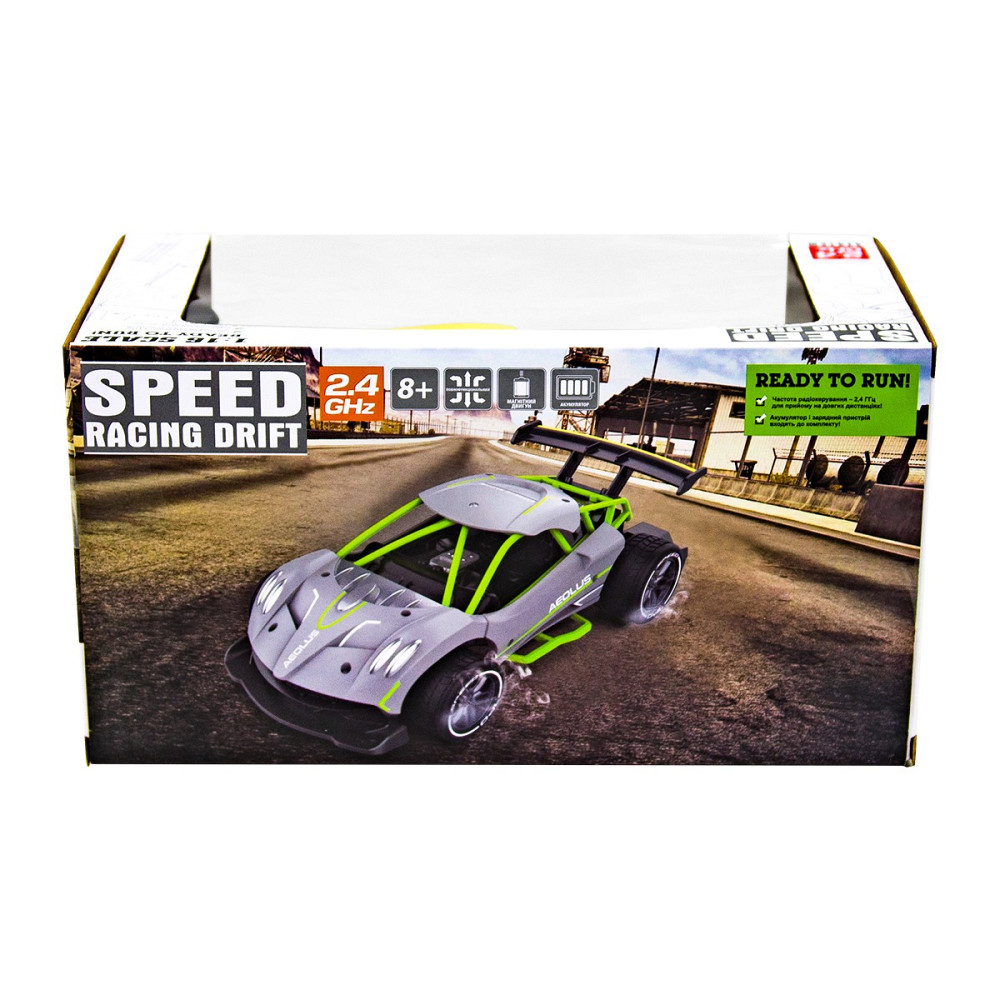 Автомобіль Speed racing drift з р/к – Aeolus (жовтий, 1:16) Дніпро - фото 13
