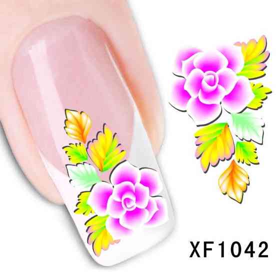 Наклейки для ногтей XF1042 Киев