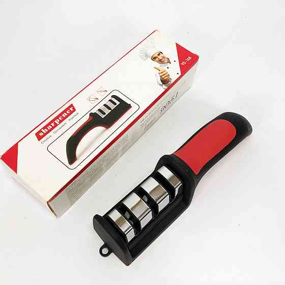 Красива точила для ножів RS-168, Заточення ножів кухонних Точилка для електрична початківців FK-96 Львів