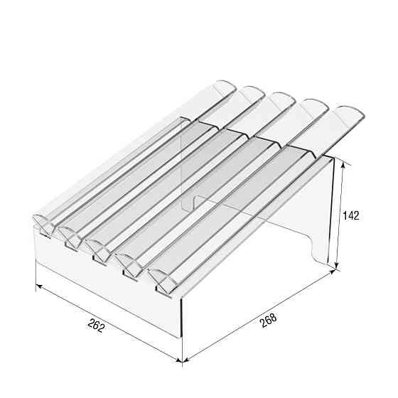 Подставка EKOSTAR для макарун на 5 ячеек Киев