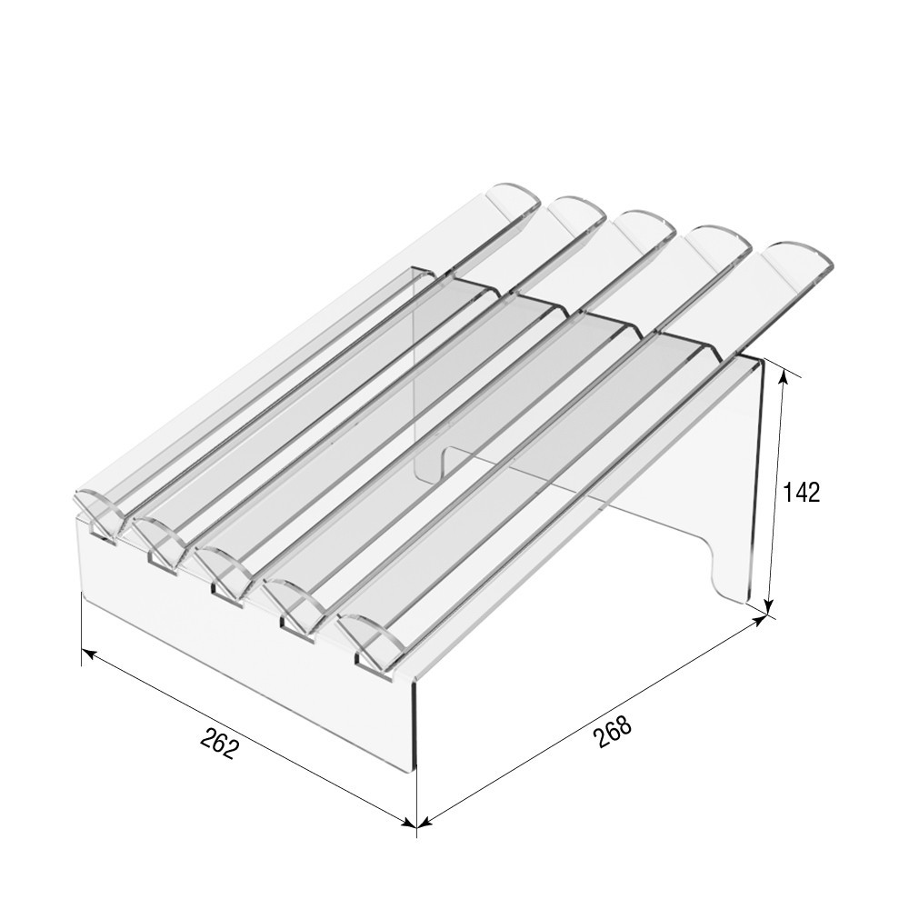 Подставка EKOSTAR для макарун на 5 ячеек Киев - изображение 3