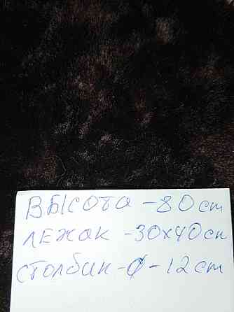 Когтеточка для кошек с лежаком ручной работы (высота 80см) 15/795 Киев