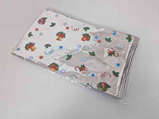 Подарочная упаковка с новогодним рисунком (20*35) №39 Подарочкипад  (100 шт) Харьков