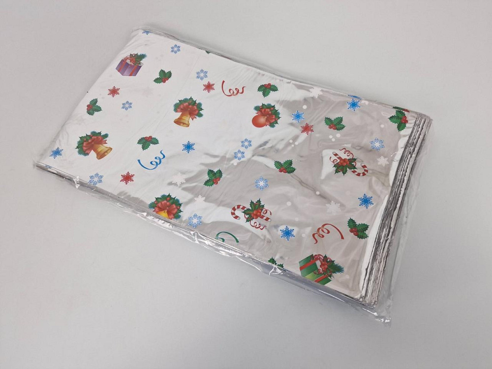 Подарункова упаковка з новорічним малюнком (20*35) No39 Подаруночкипад (100 шт.) Харків - фото 2