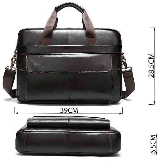 Сумка мужская под ноутбук Vintage 14750 Коричневая Киев