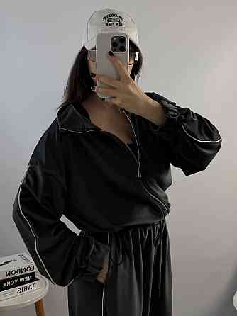 Женский стильный повседневный велюровый костюм Одесса