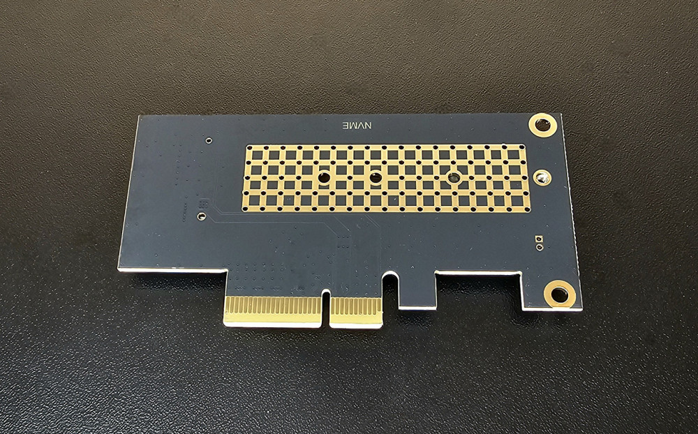 Плата розширення, адаптер JEYI M.2 NVMe Клевань - фото 3