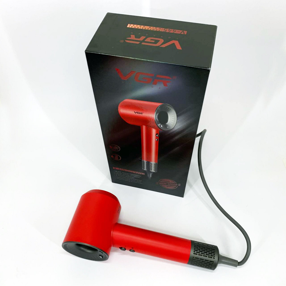 Фен с ионизацией для укладки, Мощный электрический фен для сушки волос волос с ионизацией LP-33 Львов - изображение 13