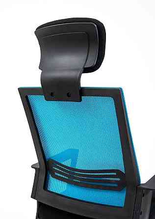 Офісне Крісло Керівника Richman Stick Сітка Черно-синій Київ