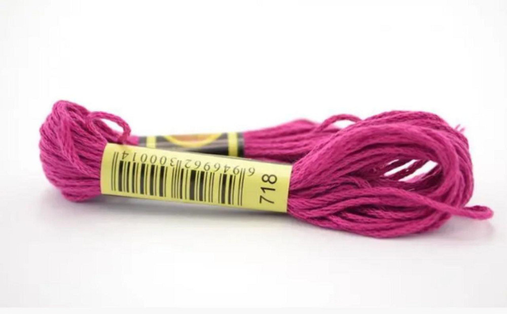 Нитки муліне для вишивання 718 Київ - фото 1