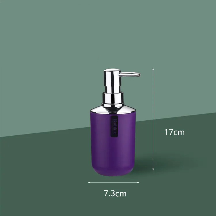 Набор качественных стильных аксессуаров для ванной комнаты Bathlux из 6 предметов, Фиолетовый Каменец-Подольский - изображение 7