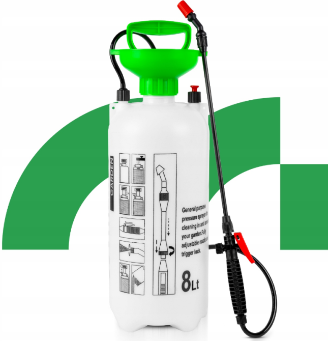 Опрыскиватель садовый 8л 93см Maltec (Польша) Киев - изображение 4