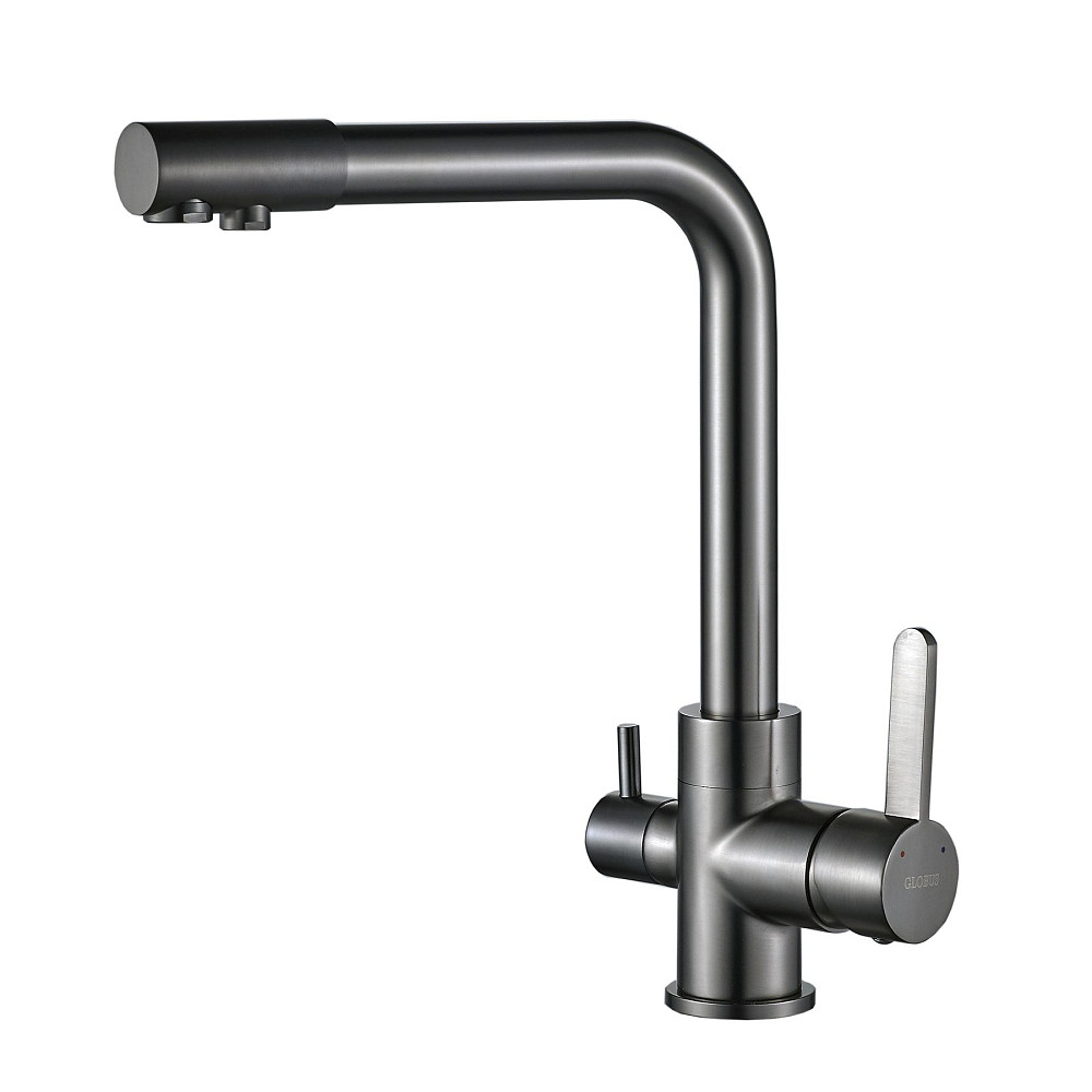 Змішувач для кухні під осмос Globus Lux LAZER GLLR-0444-11-GRAPHITE Луцк - изображение 2