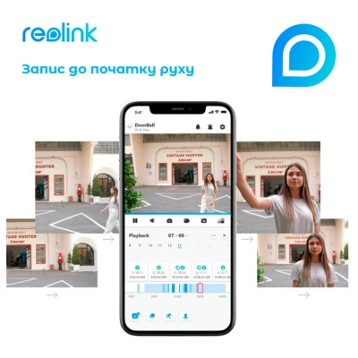 Вызывная панель Reolink Video Doorbell WiFi (D340W) Винница - изображение 7