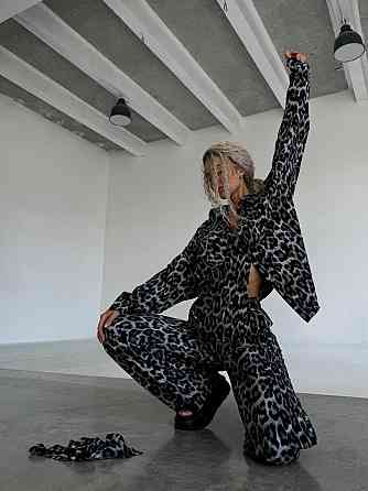 Жіночий стильний повсякденний костюм натуралний штапель Одеса