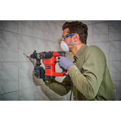 Перфоратор Einhell TC-RH 28 3F, 950 Вт, SDS+, бочковий, 3.5 Дж, 990 об/хв, кейс (4258002) Вінниця - фото 5