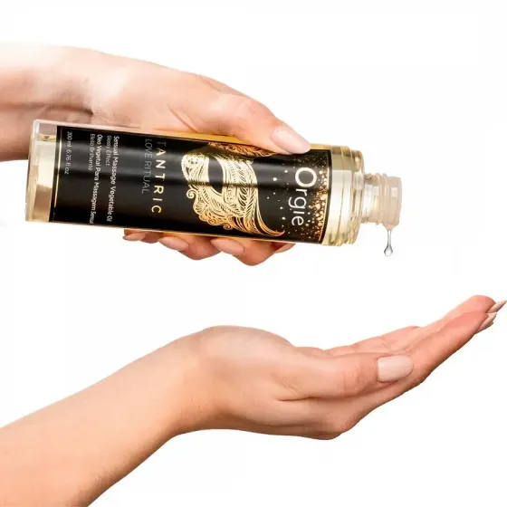 Масажна олія Orgie – Tantric Love Ritual (200 мл), для тантричного масажу, зволоження Львів